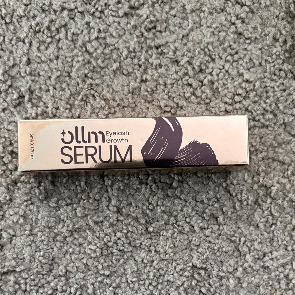 Eyelash Growth Serum - Black and Cream INCLUDES SPOOLIE